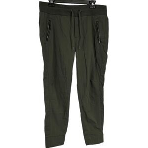 Athleta Trekkie North Olive Green Joggers 14